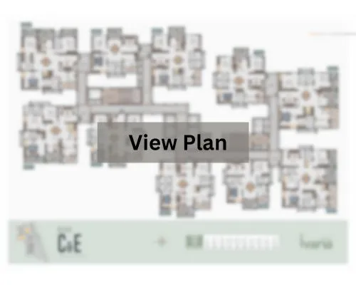 Floor plan layout for Brigade Eternia apartments